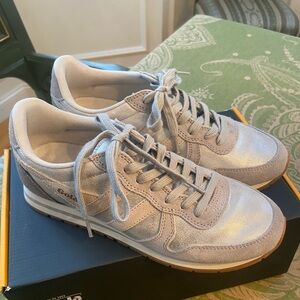 Gola Silver Athletic Shoes
